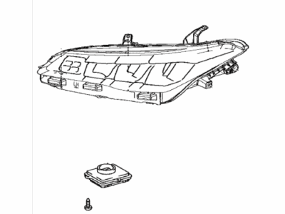 Toyota 81110-07212 Composite Headlamp