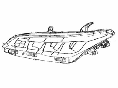 Toyota 81150-07212 Composite Headlamp