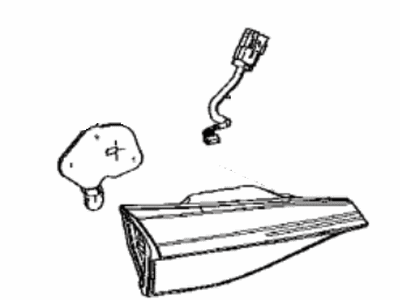 Toyota 81580-07090 Tail Lamp Assembly