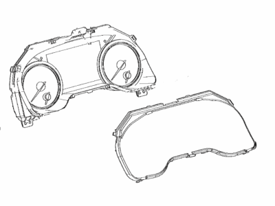 Toyota 83800-07820 Instrument Cluster