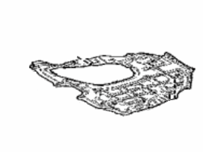 Toyota 51442-06280 Under Cover