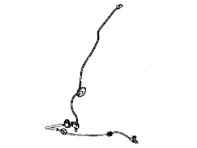 Toyota 89546-WB001 Rear Speed Sensor