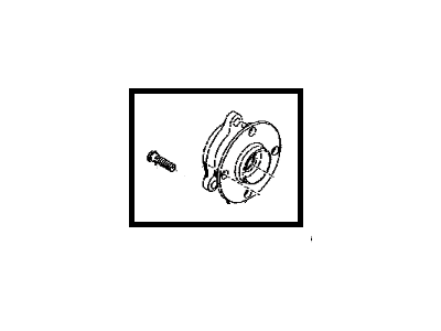 Toyota 43502-WB003 Front Axle Hub Sub-Assembly, Left