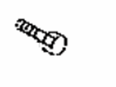 Toyota 90118-WB411 Bolt, Lock-FLYWHEEL