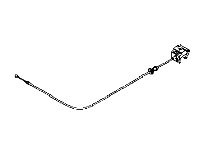 Toyota 53600-WB002 Release Cable