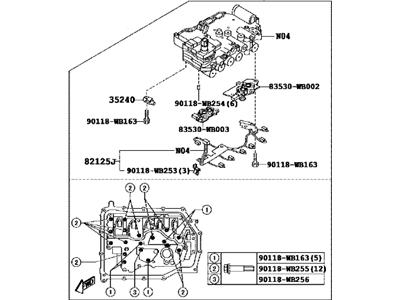 Toyota 35410-WB002 Valve Body