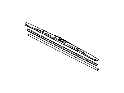 Toyota 85212-WB001 Wiper Blade