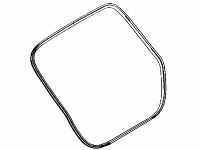Toyota 67881-WB001 WEATHERSTRIP, Back D