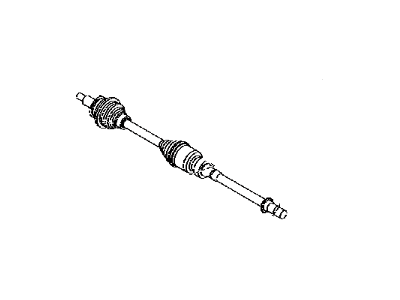 Toyota 43410-WB003 Axle Assembly