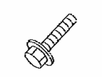 Toyota 90118-WB679 Bolt, FLANGE