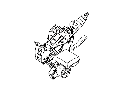 Toyota 45250-WB006 Column Assembly, Electrical