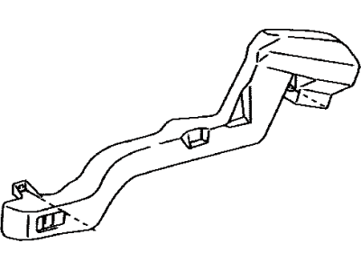 Toyota 87220-AE010 Duct Assembly, Air