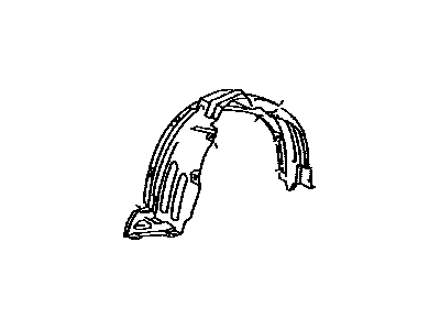 Toyota 53875-AE010 Fender Liner