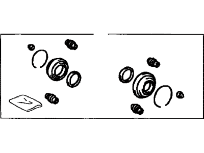 Toyota 04479-28090 Caliper Overhaul Kit