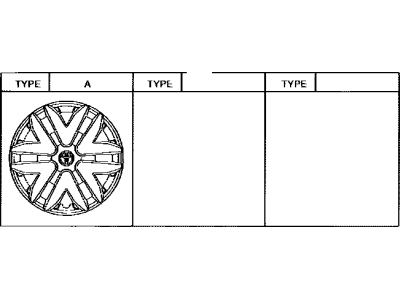 Toyota 42621-AE030 Wheel Cap