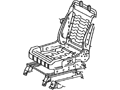 Toyota 71120-AE071 Frame Assembly, Front Seat