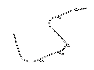 Toyota 46410-08030 Front Cable