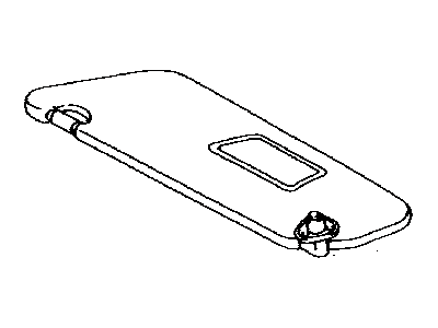 Toyota 74310-08091-A0 Sunvisor