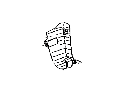 Toyota 62111-AE010-B0 Cowl Trim