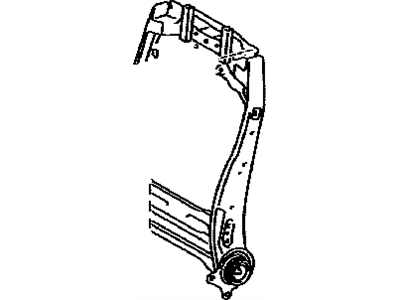 Toyota 71013-02210 Seat Back Frame