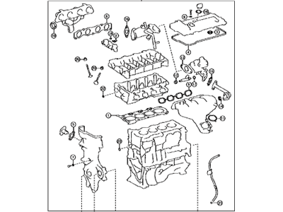Toyota 04112-37251 Gasket Kit, Engine Valve Grind