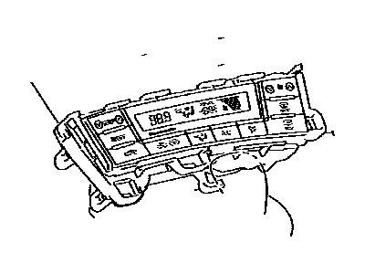 Toyota 55900-47030 Dash Control Unit