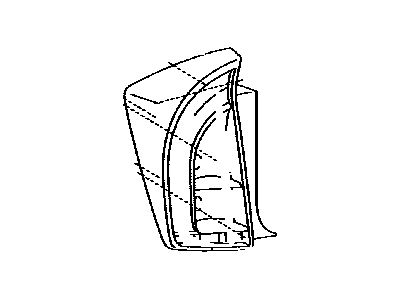 Toyota 81551-47220 Tail Lamp Assembly