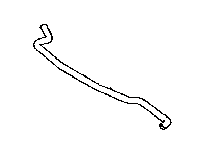 Toyota 16267-37030 By-Pass Hose