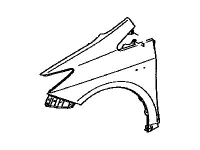 Toyota 53802-47040 Fender