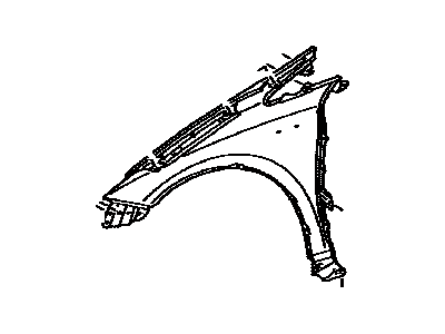 Toyota 53801-47040 Fender