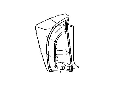 Toyota 81561-47230 Tail Lamp Assembly
