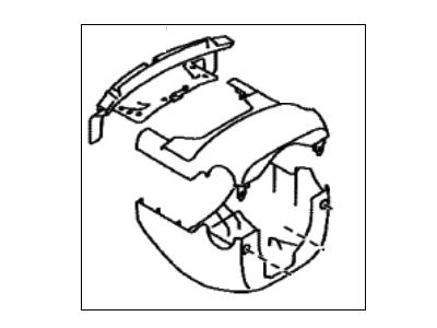 Toyota SU003-10916 COLUMN COVER ASSYUSA