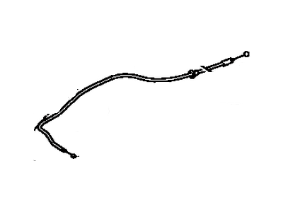Toyota 53630-20610 Release Cable
