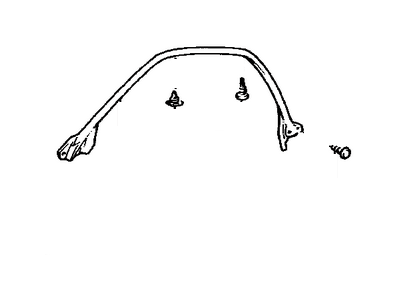 Toyota 62382-20120 Weatherstrip