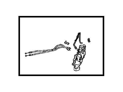 Toyota 69040-20550 Lock Assembly