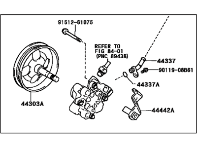Toyota 44310-20830 Power Steering Pump