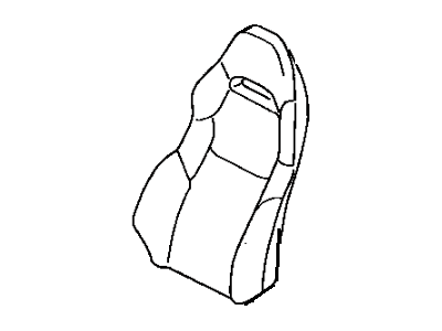 Toyota 71073-2H260-C1 Front Seat Back Cover, Right(For Separate Type)
