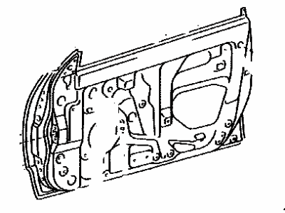 Toyota 67002-2B190 Door Shell