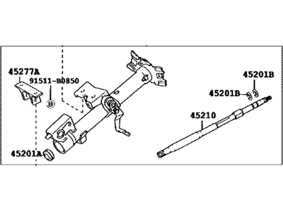 Toyota 45250-2G331 Column Assembly