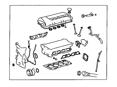 Toyota 04112-22060 Gasket Kit, Engine Valve Grind