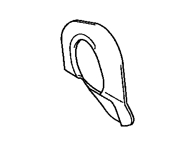 Toyota 45259-20071 Hole Cover