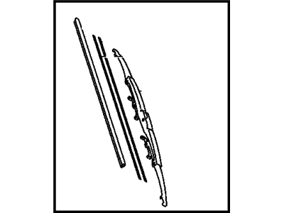 Toyota 85242-32040 Wiper Blade
