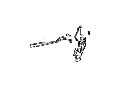 Toyota 69030-20500 Lock Assembly