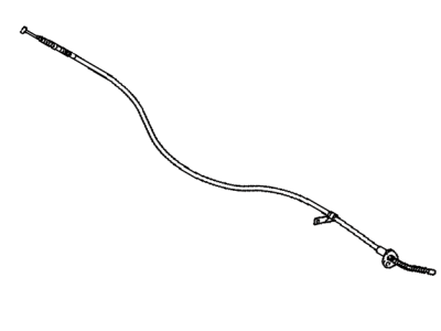 Toyota 46430-20570 Rear Cable