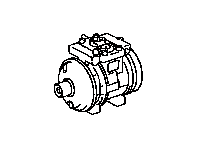 Toyota 88320-35450 Compressor Assy, Cooler