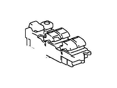 Toyota 84820-33140 Master Switch Assy, Power Window Regulator