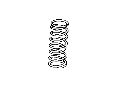 Toyota 48131-35140 Spring, Front Coil, LH