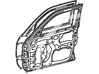 Toyota 67002-35330 Panel Sub-Assy, Front Door, LH