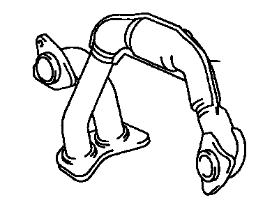 Toyota 17106-62020 Cross Over Pipe