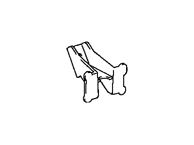 Toyota 12311-62060 Bracket, Engine Mounting, Front RH